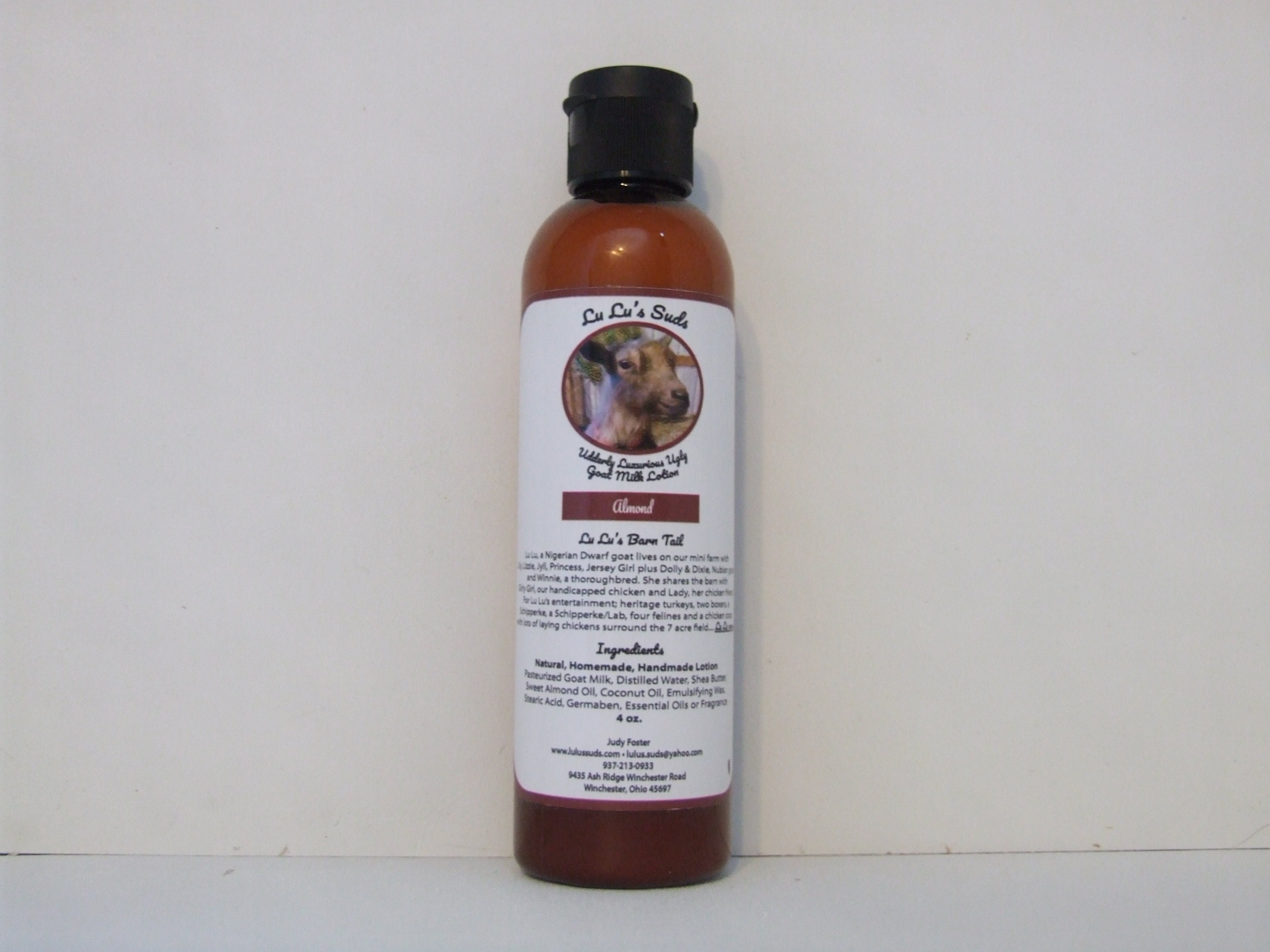 Almond Goat Milk Lotion 4 oz.