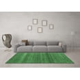 thumbnail image 3 of Ahgly Company Indoor Rectangle Abstract Emerald Green Modern Area Rugs, 4' x 6', 3 of 4