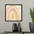 thumbnail image 2 of Kids Nursery Art Pastel Muted "Rainbow Giraffe" White Float Frame Canvas ArtWhite Float Frame Canvas Art - 16x16, 2 of 5