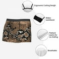 thumbnail image 7 of Snake Pattern Boxer Shorts For Men 3D Print Male Snake Animal Texture Underwear Panties Briefs Stretch Underpants, 7 of 7