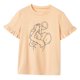 thumbnail image 2 of Camiseta de mujer con cuello redondo y manga corta para uso diario, regalo para mujer S, 2 of 8