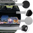 thumbnail image 6 of Yspwyqan SUV Trunk Mat, Vibrant Boho Floral Season-Resistant Cargo Liner, Non-Slip Easy to Clean Auto Interior, Universal Fit for Most Sedans SUVs Wagons for Daily Use, 6 of 7