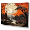 thumbnail image 2 of Designart "Asian Art Samurais silence III" Asian Art Wall Decor, 2 of 5