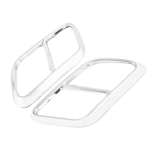 Car Rear Tail Pipe Cover Trim For Land-Rover For Range-Rover Velar 2017-2021 Stainless Accessories