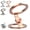 Pink, variant on Double - Sided Magnetic Fidget Spinner Stand - 360° Rotation for Desk & Travel