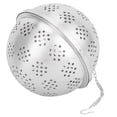 thumbnail image 2 of Boule d'Assaisonnement Boule, Passoire à Thé Boule, Maille Uniforme à Texture Forte, Conception de Verrou Rotatif Dense et Dense Hygiénique et Saine pour Épices Thé TTG, 2 of 8