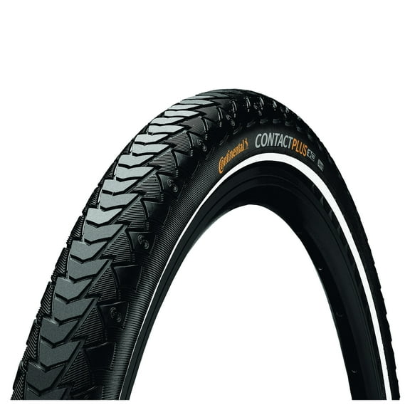 Continental Contact Plus Reflex Tyre Wire Bead Black/Black Reflex 600X50C
