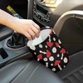 thumbnail image 2 of Suhoaziia Car Trash Bag Hanging Front Seat Automotive Garbage Can Size 5.9 "x 7.3",Easy-to-Install Waterproof Mushroom Daisy Car Organizer Fit Picnic Camping, 2 of 6