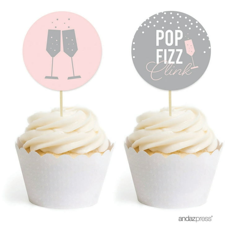 Diy Wedding Cupcake Toppers