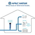 thumbnail image 4 of APEC 20'' Big Blue Whole Water Filter Housing 1'' Inlet/Outlet (HBB-20), 4 of 4