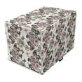 thumbnail image 1 of Vintage Dog Crate Cover, Nostalgic Floral Pattern with Hand Drawn Flowers and Curly Leaves, Easy to Use Pet Kennel Cover Small Dogs Puppies Kittens, 7 Sizes, Multicolor, by Ambesonne, 1 of 6