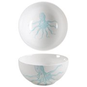 Open Box 222 Fifth Coastal Life Blue Soup Cereal Bowl 9436270
