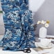 thumbnail image 4 of Tela de algodón azul oscuro con diseño de olas marinas japonesas, 1,1 yardas (59 pulgadas), estilo japonés, para patchwork, con efecto bronceado., 4 of 9