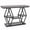 Gray, variant on Garvee 39.4" 3-Tier Diamond Frame Console Table with Open Shelves, Brown