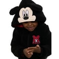 thumbnail image 4 of Mickey Mouse Toddler Boys Plush Fleece Full-Zip Cosplay Hoodie, Sizes 12M-5T, 4 of 8
