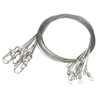 Eagle Claw 18" 45 lb. Wire Leader, Bright
