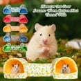 thumbnail image 6 of Guinea Pig Baby Hidden Tunnel Bed - Washable Polyester Small Animal House/Cave All-Season Comfort for Rabbits, Ferrets, Hamsters Pet Game & Rest Space, 6 of 7