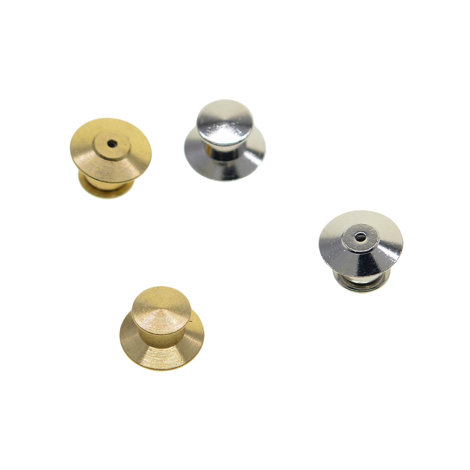 Pin Backs Locking Buy 100PCS Pin Backs, Metal Locking Pin Backs - Main Image