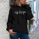 thumbnail image 2 of Sudadera con capucha para mujer, jersey, manga larga, estampado, cómoda, con cordón, blusa, tops Pompotops gfhjh13835, 2 of 7