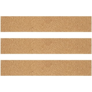 4 Pcs Cork Board Strips with 35 Pcs Push Pins 15x2 inch - 1/2 inch Thick Cork  Bulletin Bar Strips for Office, School - AliExpress