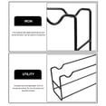 thumbnail image 3 of Dumbbell Rack Stand for Gym 2pcs Dumbbell Holder Bracket and Stand Set, 3 of 9