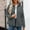 Gray, variant on SYMOID Womens Black Quilted Hooded Jacket - 100% Polyester, Lightweight Warmth, Diamond Quilt, Machine Washable, Flattering Fit, Sizes S-XXL for Spring/Fall Layering,Size L