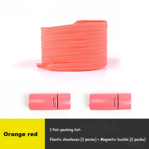 Nuevos cordones de bloqueo magnético sin corbatas, zapatillas de deporte para cordones elásticos sin cordones, cordones de zapatos para niños y adultos, cordones rápidos para zapatos, bandas de goma Gao Jinjia LED