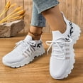 thumbnail image 3 of Mepaouo Sneakers for Women Casual Mesh Breathable Lace up Walking Shoes Gym Workout Tennis Shoes, 3 of 6