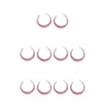thumbnail image 1 of Qarigey Pendientes colgantes con estampado de leopardo, accesorios de joyería, ropa a juego, regalos para amigos, decoraciones para mujer, Type2 NO2, 1 of 6