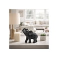 thumbnail image 3 of Decorative Resin Elephant Figurine for Home and Bathroom Decor - Ornament Statue for Office Desk, Living Room, and Shelf Decor - Elegant Accent for Entryway and Coffee Table Styling - 7", Black, 3 of 11