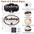 thumbnail image 2 of Set de Carteles de No Solicitar Longan Craft de Madera 2 Piezas, 2 of 7