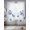 Blue White, variant on Yellow Spring Floral Sheer Curtains 108 Inch Length 2 Panels Set, Watercolor Botanical Summer Flower Voile Window Treatment Semi Sheer Long Curtains Drapes for Bedroom/Living Room/Kitchen 52"x108"x2