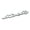 Silver, variant on NCQ 4x4 Letter Logo Emblem, Rear Tailgate Badge Fits RAM 1500 2500 3500 2019 2020 2021 2022 2023 2024 (Matte Black)