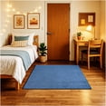 thumbnail image 2 of Koeckritz Rugs Kids Crossing Blue Soft Plush Indoor Area Rug, 4' x 4', 2 of 7