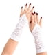 thumbnail image 2 of Guantes de encaje para mujer, guantes de novia para boda, fiesta de noche y guantes transparentes para mujer., 2 of 4