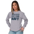 thumbnail image 4 of United States Navy Logo Since 1775 Unisex Plus Size Long Sleeve Shirt Brisco Brands 2X, 4 of 5