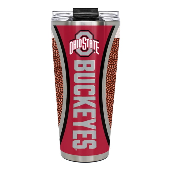 Ohio State Buckeyes 32oz. Big Slim Game Ball Travel Tumbler