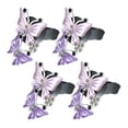 thumbnail image 1 of Coche Aire Acondicionado Mariposa Forma Clips Salida Ventilación Púrpura 4uds, 1 of 1