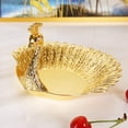 thumbnail image 1 of Bandeja de servicio decorativa con licencia de dorado para dulces, , postre, de nueces, suministros para fiestas de bodas perfecl plato de merienda, 1 of 8