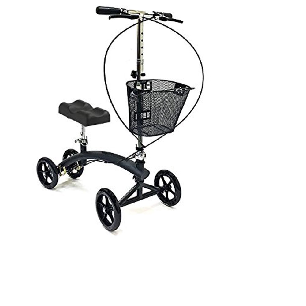 Knee Walker Scooter by HEALTHLINE, Medical Knee Scooter for Broken Leg