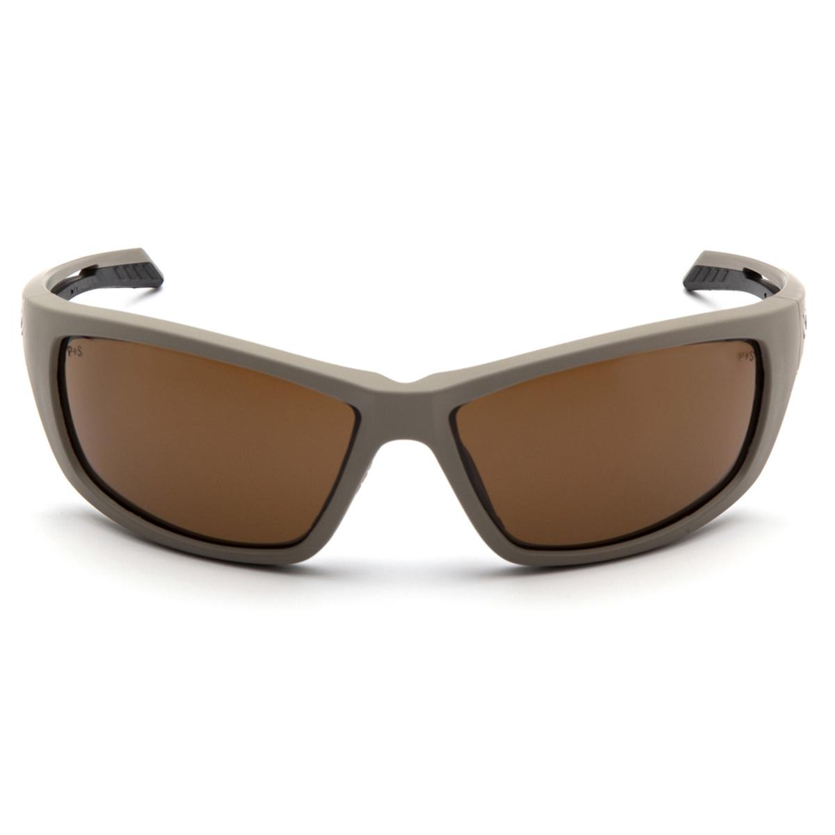 Venture Gear Tactical Howitzer Bronze Anti-Fog Lens with Tan Frame