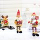 thumbnail image 3 of Navidad Sentado Papá Noel Muñeco de nieve Adorno de reno Piernas largas Decoración de mesa - Papá Noel Sincero Electrónica, 3 of 3