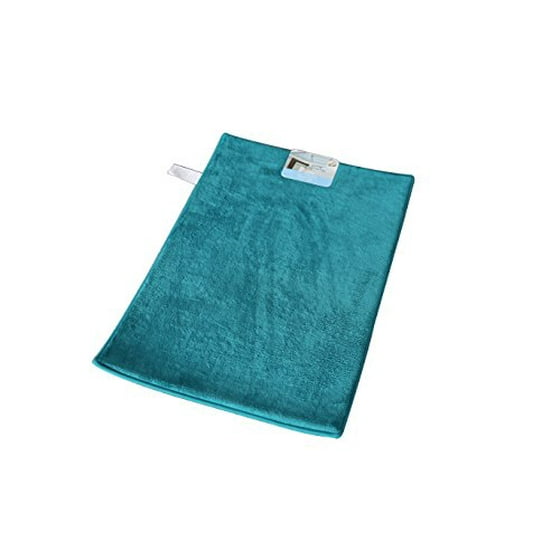 Garden Home Luxury Memory Foam Bath Rug 16x22 Emerald Green