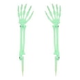 thumbnail image 2 of Dserhfy Halloween Skeleton Stake Decorations Creepy Skull Hand Arm with Stakes Realistic Skeleton Bone Model for Outdoor Yard Garden Lawn Decor, 2 of 8