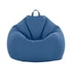 thumbnail image 5 of Puff Bewildely Ottoman Funda de tela para silla sala de estar sofá perezoso azul 2piezas, 5 of 6