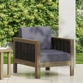 thumbnail image 2 of Acacia Wood Furniture | Wicker Details & Water - Resistant | Outdoor Coffee, 2 of 4