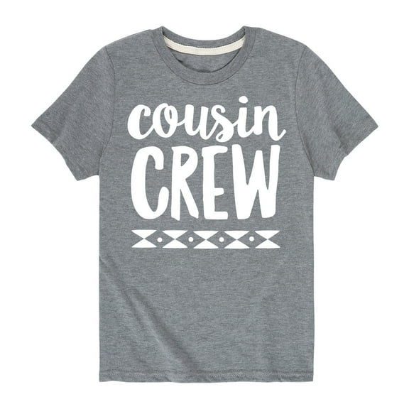 Instant Message - Cousin Crew Wt - Toddler And Youth Short Sleeve Graphic T-Shirt