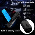 thumbnail image 2 of Wireless Remote Controller for Wii Wii U（Blue+Black）, 2 of 7
