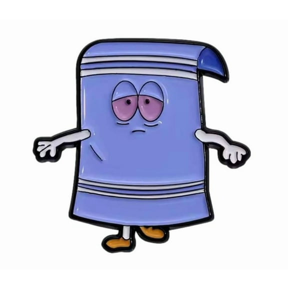 South Park Towelie Character 1.25 Inches Wide Enamel Metal Pin