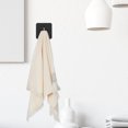 thumbnail image 2 of Estante organizador de toallas de baño y cocina sin perforaciones (negro) JShteea Libre de BPA, 2 of 9